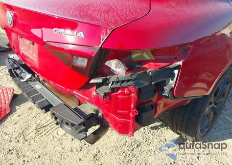 2019 Alfa Romeo Giulia Rwd from USA, damaged, VIN ZARFAMAN8K7599027